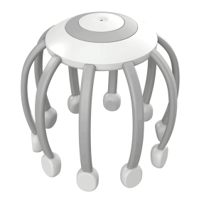 Portable Octopus Electric Head Massager With 10 Detachable Claws 4 Modes Vibration Massage To Relieve Scalp Fatigue